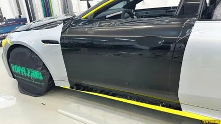 벤츠_GT63[전체랩핑][비닐프로그 Metal Black]세종고광택랩핑/대전랩핑/청주랩핑/천안랩핑/공주랩핑/논산랩핑/고광택전체랩핑 / 세종 장군면