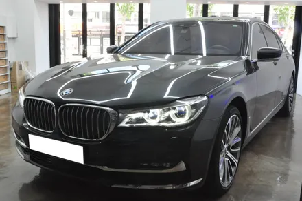 BMW 750Li xDrive 윈도우 틴팅 재시공 전면 퀀텀 28%, 측면 1열 티타늄 16% - 솔라가드 프리미엄 동대문점 / 서울 동대문구 답십리동