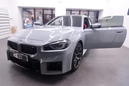 모범택시3 제작지원 썬팅 브랜드 더엘엑스, BMW M2에 LX 시공 / 서울 동대문구 답십리동