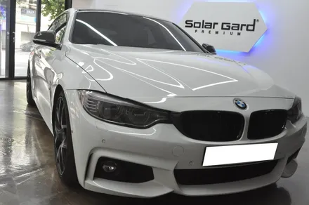 BMW 435d 그란 쿠페 서비스 윈도우 틴팅필름 뜯어내고 전체 재시공 - 솔라가드 프리미엄 동대문점 / 서울 동대문구 답십리동