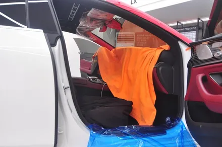 메르세데스 벤츠 CLS450 더엘엑스 동대문점의 전면 썬팅, LX 긴급 처방 / 서울 동대문구 답십리동