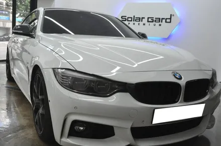 BMW 435d 그란 쿠페 서비스 윈도우 틴팅필름 뜯어내고 전체 재시공 - 솔라가드 프리미엄 동대문점 / 서울 동대문구 답십리동