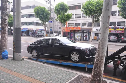 마이바흐 S580, 상고방 솔라가드 프리미엄의 최상위 라인업 LX와 퀀텀블랙의 완벽한 윈도우 틴팅 - 더엘엑스 동대문점 / 서울 동대문구 답십리동