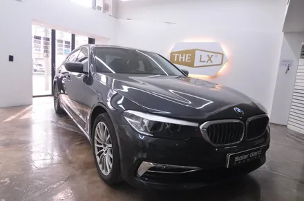 BMW 520i 전면 유리 교체 후 퀀텀 썬팅과 아이나비 블랙박스 시공 - 더엘엑스 동대문점 / 서울 동대문구 답십리동