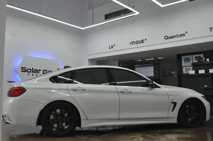 BMW 435d 그란 쿠페 서비스 윈도우 틴팅필름 뜯어내고 전체 재시공 - 솔라가드 프리미엄 동대문점 / 서울 동대문구 답십리동