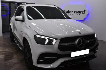 2020 벤츠 GLE 450 신차 서비스 필름 뜯어내고 솔라가드 퀀텀 전체 재시공(아쉬운 중복투자) - 솔라가드프리미엄 동대문점 / 서울 동대문구 답십리동