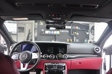 메르세데스 벤츠 CLS450 더엘엑스 동대문점의 전면 썬팅, LX 긴급 처방 / 서울 동대문구 답십리동