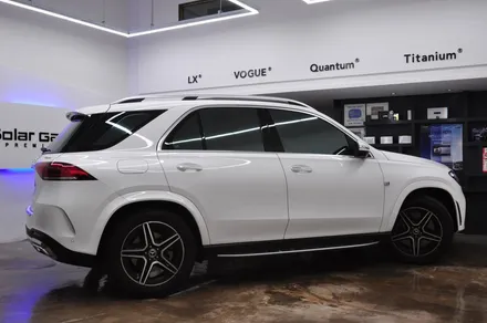 2020 벤츠 GLE 450 신차 서비스 필름 뜯어내고 솔라가드 퀀텀 전체 재시공(아쉬운 중복투자) - 솔라가드프리미엄 동대문점 / 서울 동대문구 답십리동