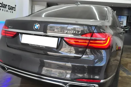 BMW 750Li xDrive 윈도우 틴팅 재시공 전면 퀀텀 28%, 측면 1열 티타늄 16% - 솔라가드 프리미엄 동대문점 / 서울 동대문구 답십리동