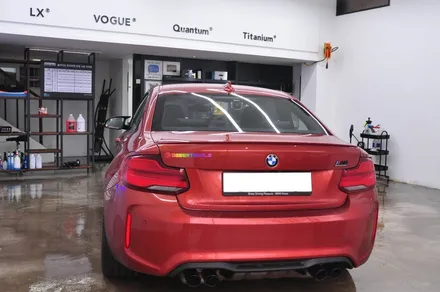 BMW M2 컴페티션 솔라가드 퀀텀 윈도우 틴팅 전체 시공 - 솔라가드 프리미엄 동대문점 / 서울 동대문구 답십리동