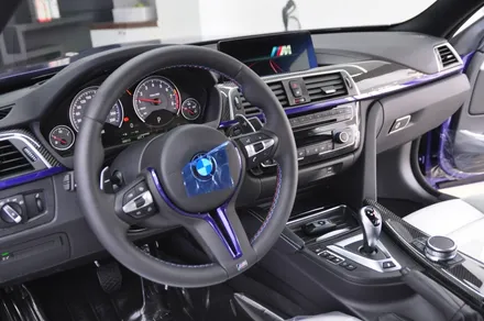 2020 BMW M4 컴페티션 도이치 에디션 벨벳 블루 - 솔라가드 프리미엄 퀀텀(Quantum) 윈도우 틴팅 / 서울 동대문구 답십리동
