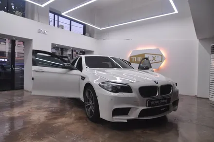 BMW 5시리즈 (F10) 솔라가드프리미엄 퀀텀으로 새롭게 재시공 - 더엘엑스 동대문점 / 서울 동대문구 답십리동
