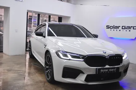 2021 BMW M5 컴페티션 - 솔라가드 프리미엄 퀀텀 윈도우 틴팅 / 서울 동대문구 답십리동