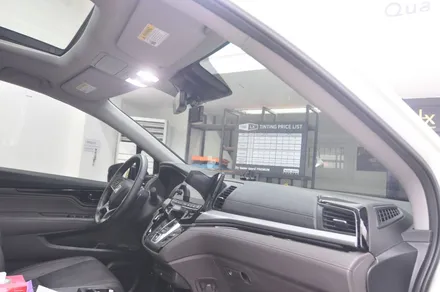 가족을 위한 대형 SUV 혼다 오딧세이의 LX 전면 틴팅 재시공 - 자동차 썬팅추천 더엘엑스 동대문점 / 서울 동대문구 답십리동