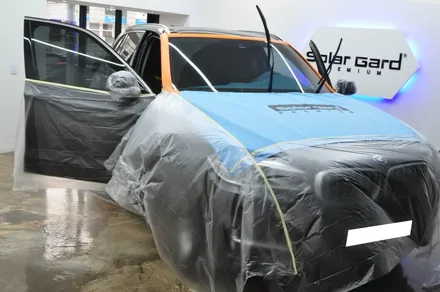 2017 BMW X5 xDrive 30d (F15) 솔라가드 퀀텀으로 전체 재시공 아이나비 블랙박스 QXD3000 - 솔라가드 프리미엄 동대문점 / 서울 동대문구 답십리동