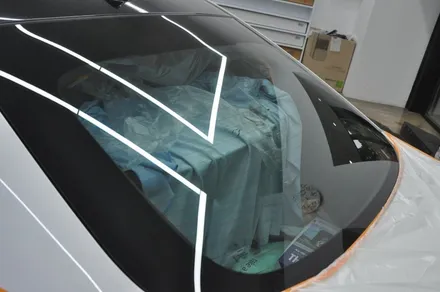 BMW 435d 그란 쿠페 서비스 윈도우 틴팅필름 뜯어내고 전체 재시공 - 솔라가드 프리미엄 동대문점 / 서울 동대문구 답십리동