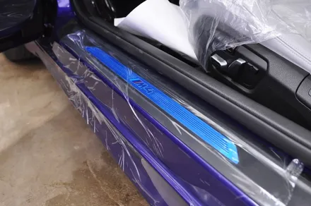 2020 BMW M4 컴페티션 도이치 에디션 벨벳 블루 - 솔라가드 프리미엄 퀀텀(Quantum) 윈도우 틴팅 / 서울 동대문구 답십리동