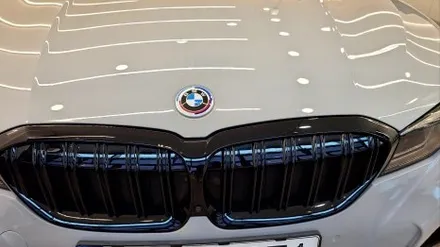 BMW M340I 자동차랩핑으로 포르쉐 순정 크레용 컬러체인지 / 일산, 고양 백마
