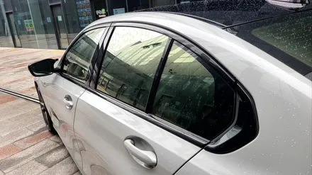 BMW M340I 자동차랩핑으로 포르쉐 순정 크레용 컬러체인지 / 일산, 고양 백마