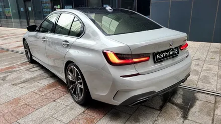 BMW M340I 자동차랩핑으로 포르쉐 순정 크레용 컬러체인지 / 일산, 고양 백마