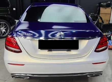 벤츠 S 클래스 S CLASS 투톤랩핑으로 나만의 개성있는 차 만들기 / 일산, 고양 백마