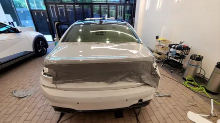 BMW M340I 자동차랩핑으로 포르쉐 순정 크레용 컬러체인지 / 일산, 고양 백마