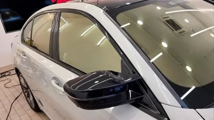 BMW M340I 자동차랩핑으로 포르쉐 순정 크레용 컬러체인지 / 일산, 고양 백마