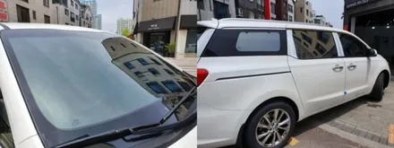 [하남열반사썬팅] 올뉴카니발 브이쿨 K시리즈 썬팅 시공 후기! / 하남 망월동