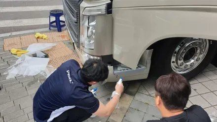 [브이쿨 경기미사점] 국내 단 세 대! 볼보 FH540 썬팅 시공 후기 보고가세요. / 하남 망월동
