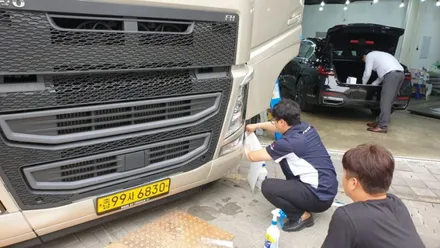 [브이쿨 경기미사점] 국내 단 세 대! 볼보 FH540 썬팅 시공 후기 보고가세요. / 하남 망월동