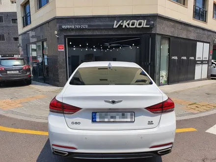 제네시스 G80 재시공 브이쿨 K틴팅 / 하남 망월동