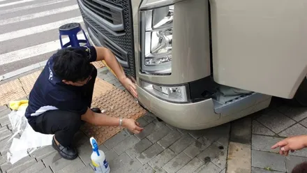 [브이쿨 경기미사점] 국내 단 세 대! 볼보 FH540 썬팅 시공 후기 보고가세요. / 하남 망월동
