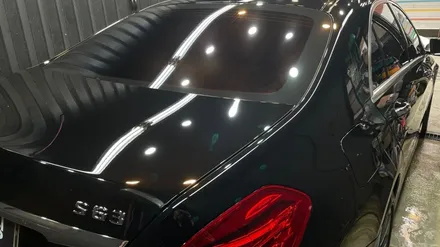 벤츠 S63 차량 석회물 제거 작업했어요. / 서울 영등포