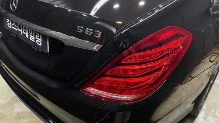 벤츠 S63 차량 석회물 제거 작업했어요. / 서울 영등포