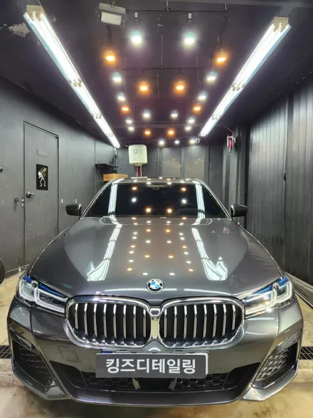 BMW 530i 광택 유리막 코팅 작업했어요 / 서울 영등포