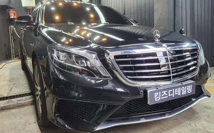 벤츠 S63 차량 석회물 제거 작업했어요. / 서울 영등포