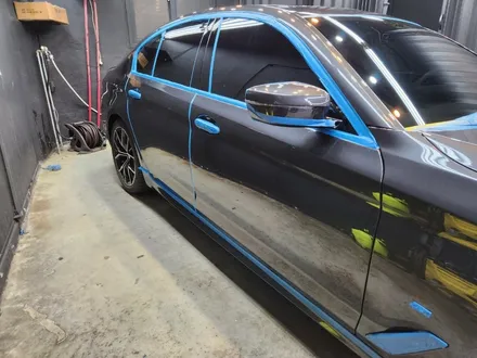 BMW 530i 광택 유리막 코팅 작업했어요 / 서울 영등포
