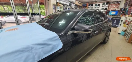 기아 K9 레이노 크로마9 썬팅 시공기 / 순천시 연향동