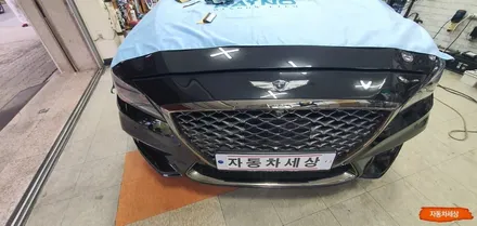 제너시스 G80 헤드라이트,B,C필러 PPF 시공 / 순천시 연향동