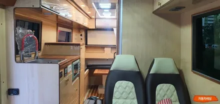 카운티 캠핑카 레이노 전면썬팅 시공기 / 순천시 연향동