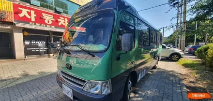 카운티 캠핑카 레이노 전면썬팅 시공기 / 순천시 연향동