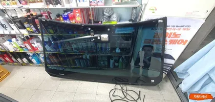 팰리세이드 전면 유리 교체 후 레이노 크로마 9선팅 / 순천시 연향동