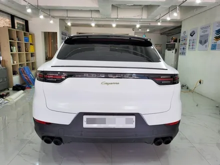 덕양구 포르쉐 카이엔쿠페20년식 [Avery - Satin White] 사틴화이트 전체랩핑 / 고양 덕양구, 일산, 파주