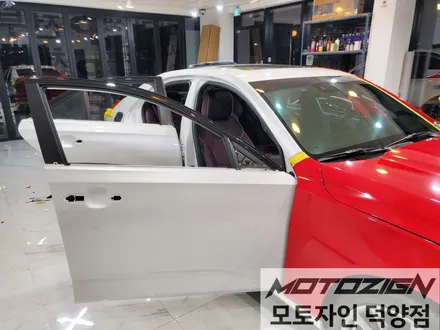 캐딜락 CT4 전체 래핑 덕양구랩핑 일산랩핑 파주랩핑 삼송랩핑 원흥랩핑 카스킨 랩핑전문점 모토자인 덕양점 !!! / 고양 덕양구, 일산, 파주