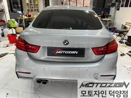 BMW 4시리즈 [3M 2080 - Gloss Black] 블랙유광 루프스킨 /크롬죽이기 / 고양 덕양구, 일산, 파주