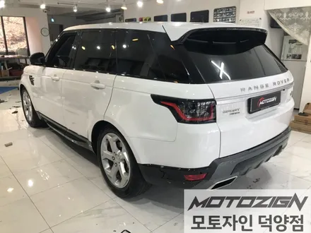 레인지로버 스포츠 [3M 2080 - Gloss Black] 블랙유광 투톤랩핑/루프스킨 / 고양 덕양구, 일산, 파주