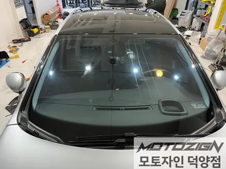 푸조 508 기존 루프스킨 제거 후 재시공 [3M 2080 - Gloss Black] 블랙유광 루프스킨 / 고양 덕양구, 일산, 파주