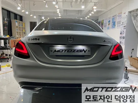 일산랩핑 벤츠 C220d 에이버리 사틴화이트펄 전체랩핑 시공완료! / 고양 덕양구, 일산, 파주