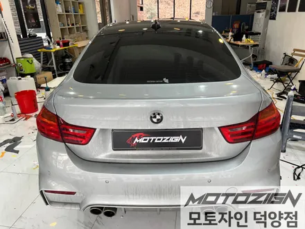 BMW 4시리즈 [3M 2080 - Gloss Black] 블랙유광 루프스킨 /크롬죽이기 / 고양 덕양구, 일산, 파주