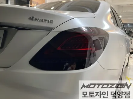 일산랩핑 벤츠 C220d 에이버리 사틴화이트펄 전체랩핑 시공완료! / 고양 덕양구, 일산, 파주
